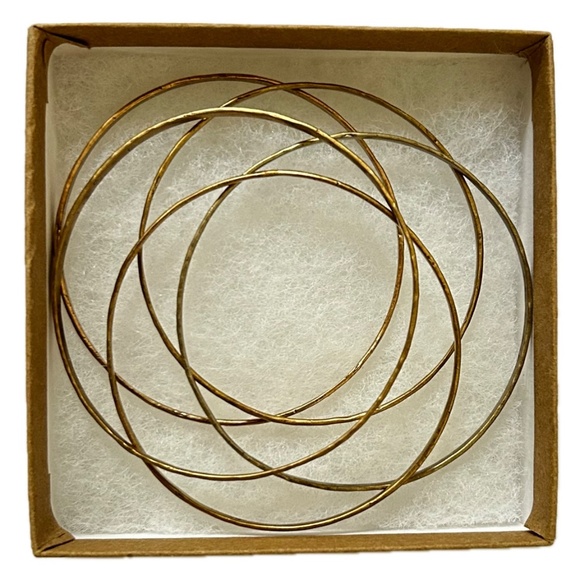 Original Hardware Bangle Set (Garnet Hill) - Picture 3 of 3